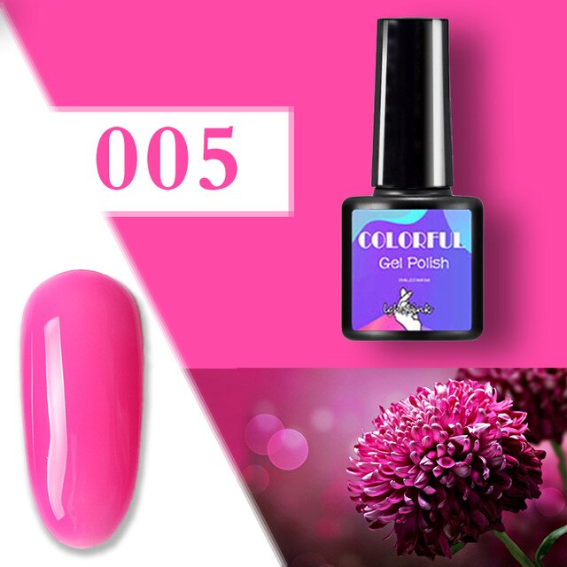 UV Gel Varnish Nail Polish Set For Manicure Gellak Semi Permanent Hybrid Nail Art