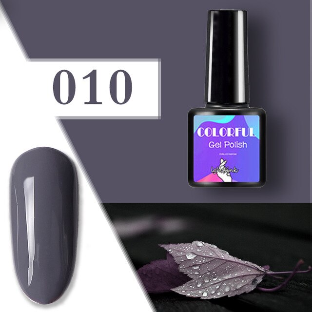 UV Gel Varnish Nail Polish Set For Manicure Gellak Semi Permanent Hybrid Nail Art