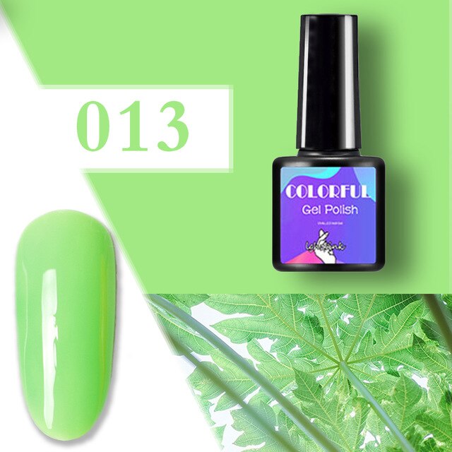 UV Gel Varnish Nail Polish Set For Manicure Gellak Semi Permanent Hybrid Nail Art