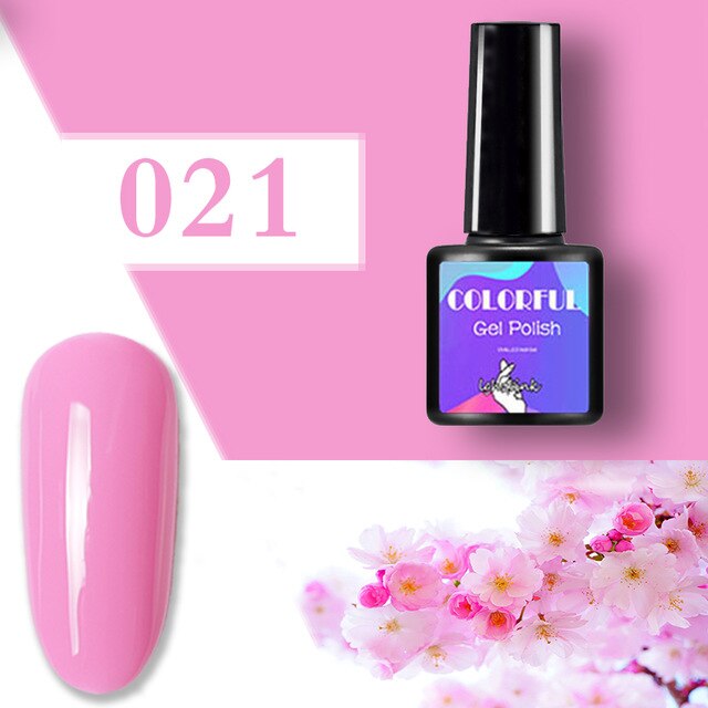 UV Gel Varnish Nail Polish Set For Manicure Gellak Semi Permanent Hybrid Nail Art