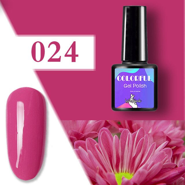 UV Gel Varnish Nail Polish Set For Manicure Gellak Semi Permanent Hybrid Nail Art