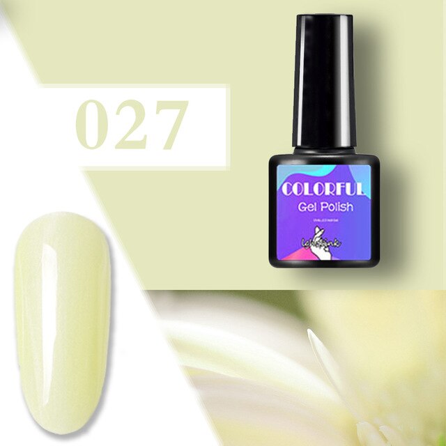 UV Gel Varnish Nail Polish Set For Manicure Gellak Semi Permanent Hybrid Nail Art