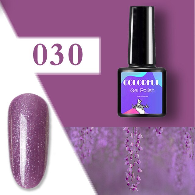UV Gel Varnish Nail Polish Set For Manicure Gellak Semi Permanent Hybrid Nail Art