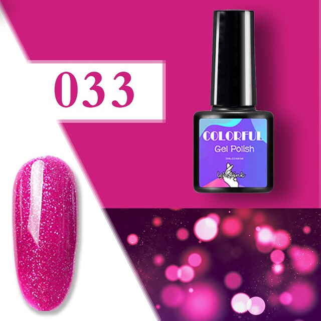 UV Gel Varnish Nail Polish Set For Manicure Gellak Semi Permanent Hybrid Nail Art