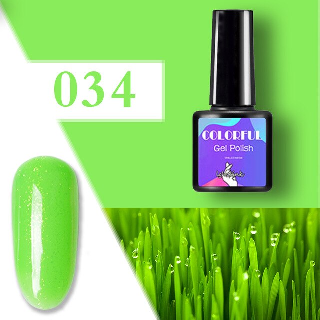 UV Gel Varnish Nail Polish Set For Manicure Gellak Semi Permanent Hybrid Nail Art