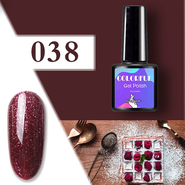 UV Gel Varnish Nail Polish Set For Manicure Gellak Semi Permanent Hybrid Nail Art