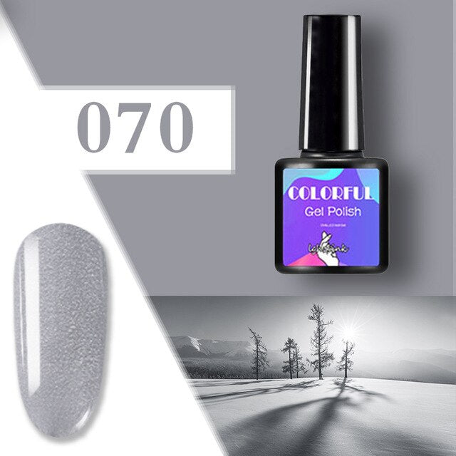 UV Gel Varnish Nail Polish Set For Manicure Gellak Semi Permanent Hybrid Nail Art