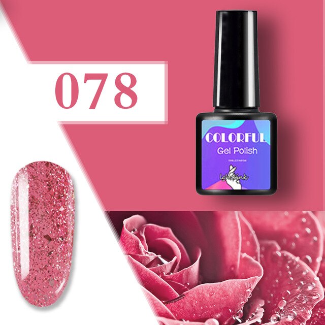 UV Gel Varnish Nail Polish Set For Manicure Gellak Semi Permanent Hybrid Nail Art