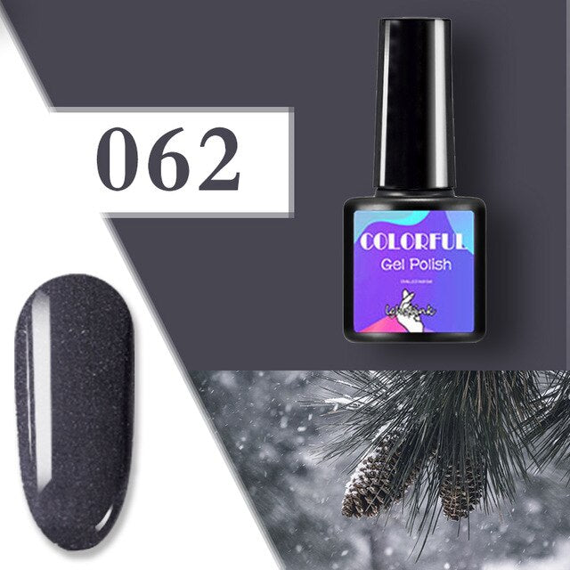 UV Gel Varnish Nail Polish Set For Manicure Gellak Semi Permanent Hybrid Nail Art