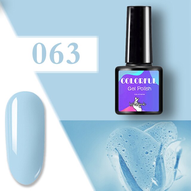 UV Gel Varnish Nail Polish Set For Manicure Gellak Semi Permanent Hybrid Nail Art