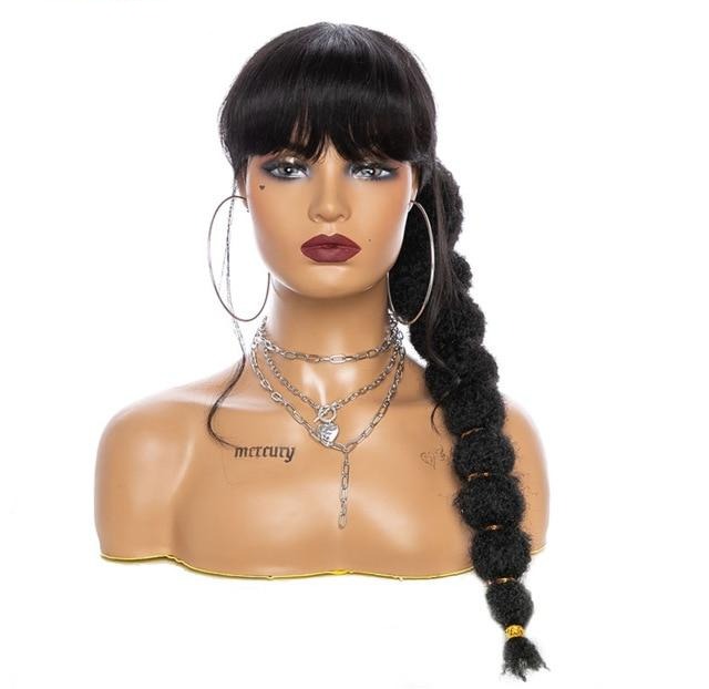Lantern Bubble Braids Ponytail extension