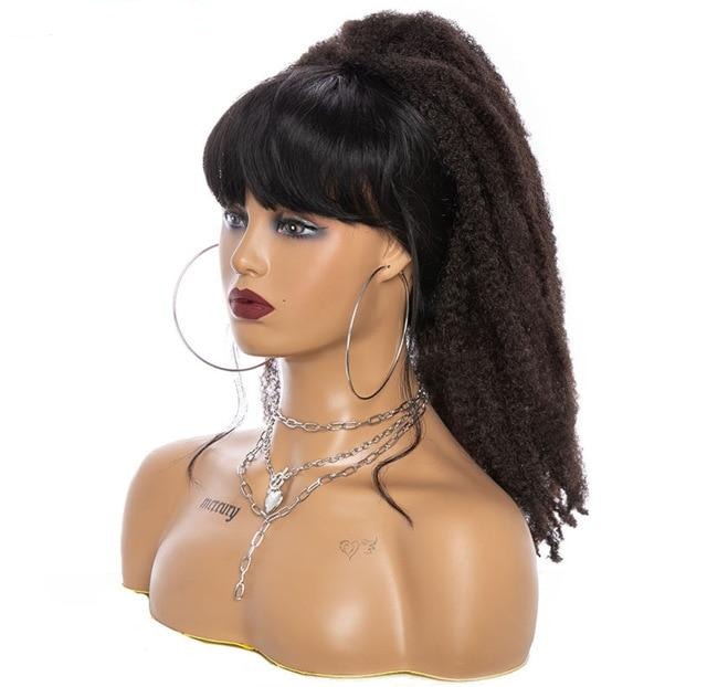 afro kinky ponytail