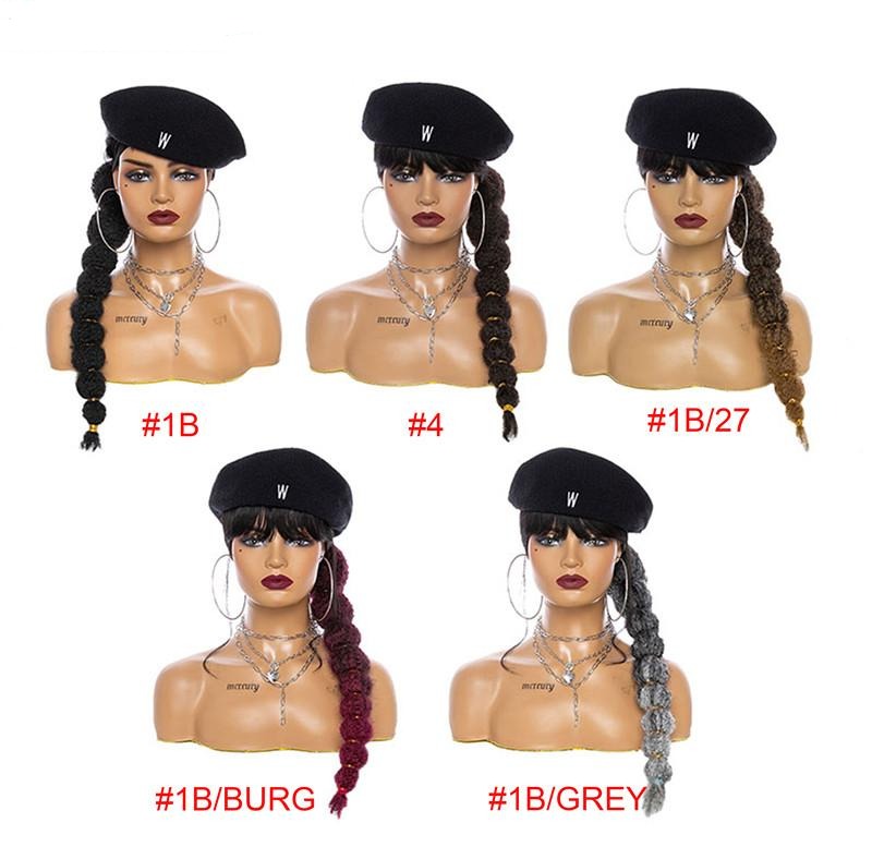 Bubble Braids Ponytail
