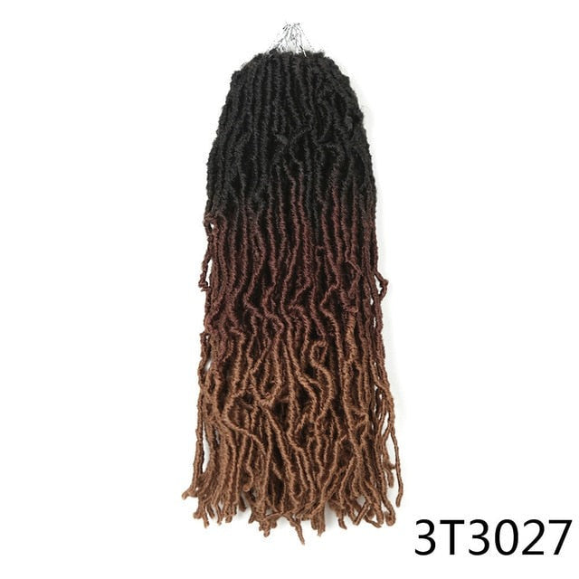 18inch Nu Locs Crochet Braids Natural Braid Synthetic Braiding Hair Extension
