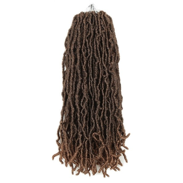 18inch Nu Locs Crochet Braids Natural Braid Synthetic Braiding Hair Extension
