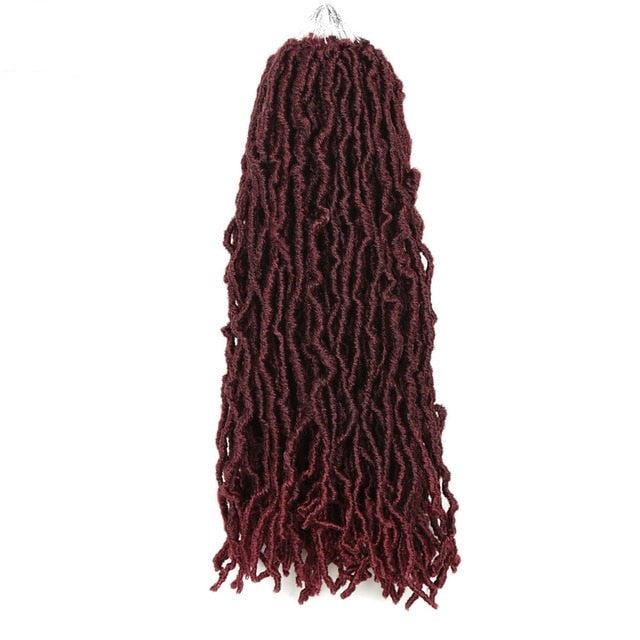 18inch Nu Locs Crochet Braids Natural Braid Synthetic Braiding Hair Extension