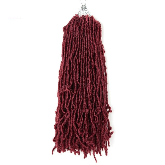 18inch Nu Locs Crochet Braids Natural Braid Synthetic Braiding Hair Extension