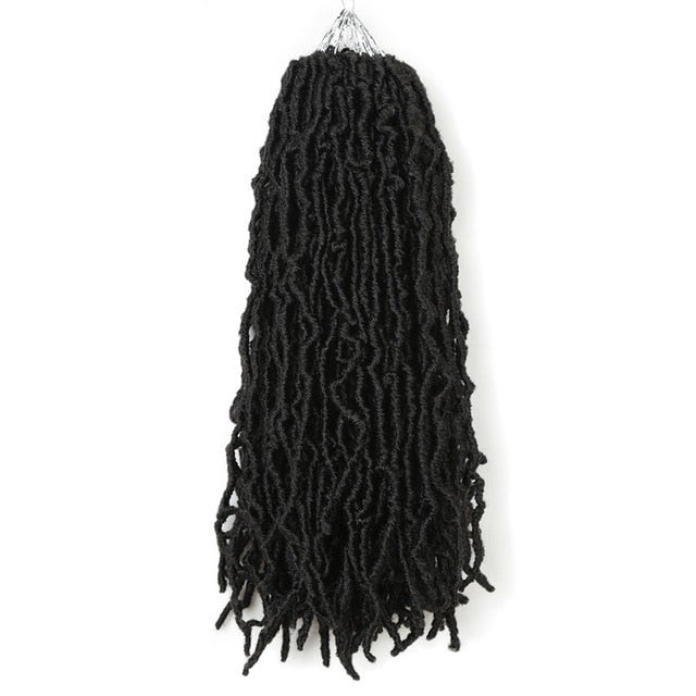 18inch Nu Locs Crochet Braids Natural Braid Synthetic Braiding Hair Extension