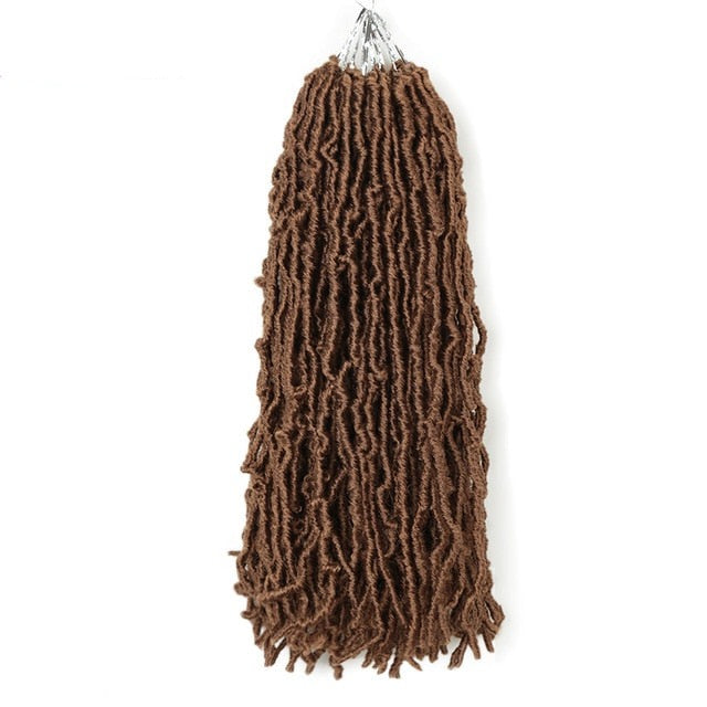 18inch Nu Locs Crochet Braids Natural Braid Synthetic Braiding Hair Extension