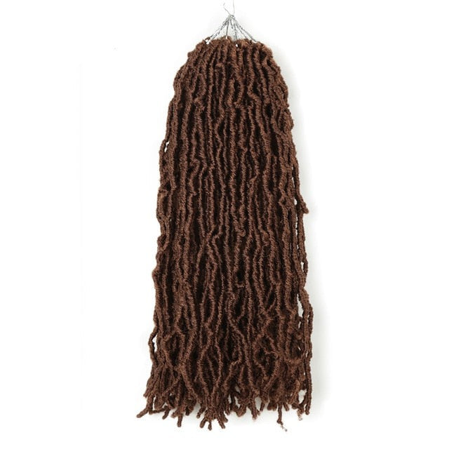 18inch Nu Locs Crochet Braids Natural Braid Synthetic Braiding Hair Extension