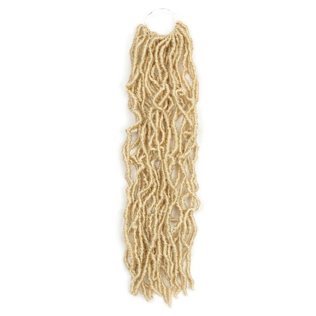 18inch Nu Locs Crochet Braids Natural Braid Synthetic Braiding Hair Extension