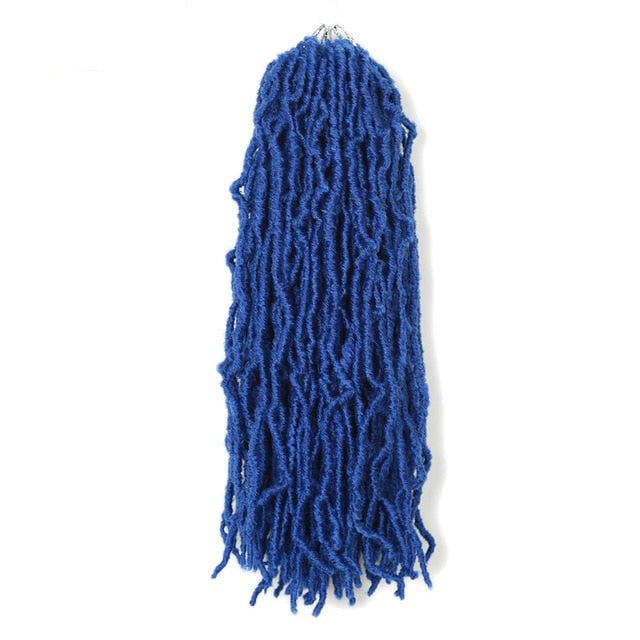 18inch Nu Locs Crochet Braids Natural Braid Synthetic Braiding Hair Extension