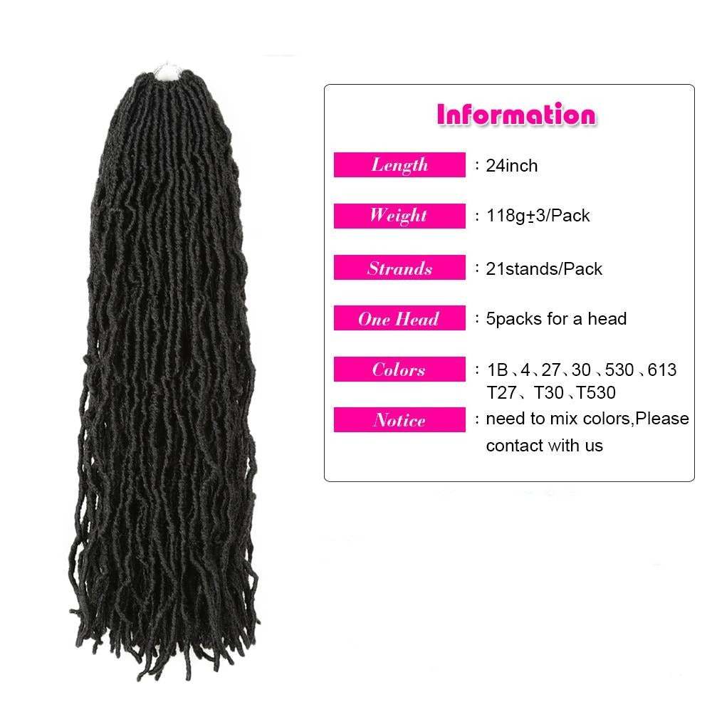 long nu locs braid for black women