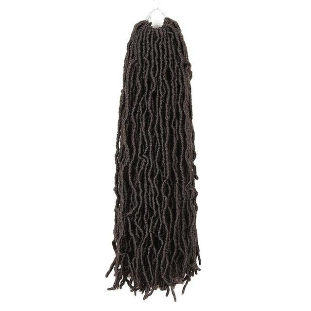black nu locs braid