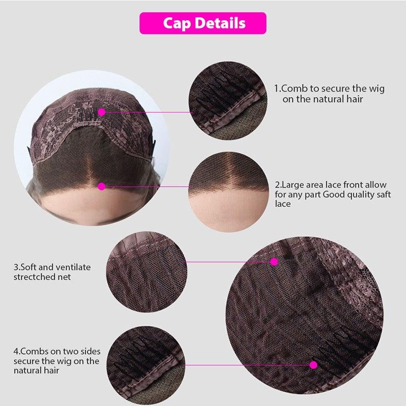 Ombre Red Braids Lace frontal Wig