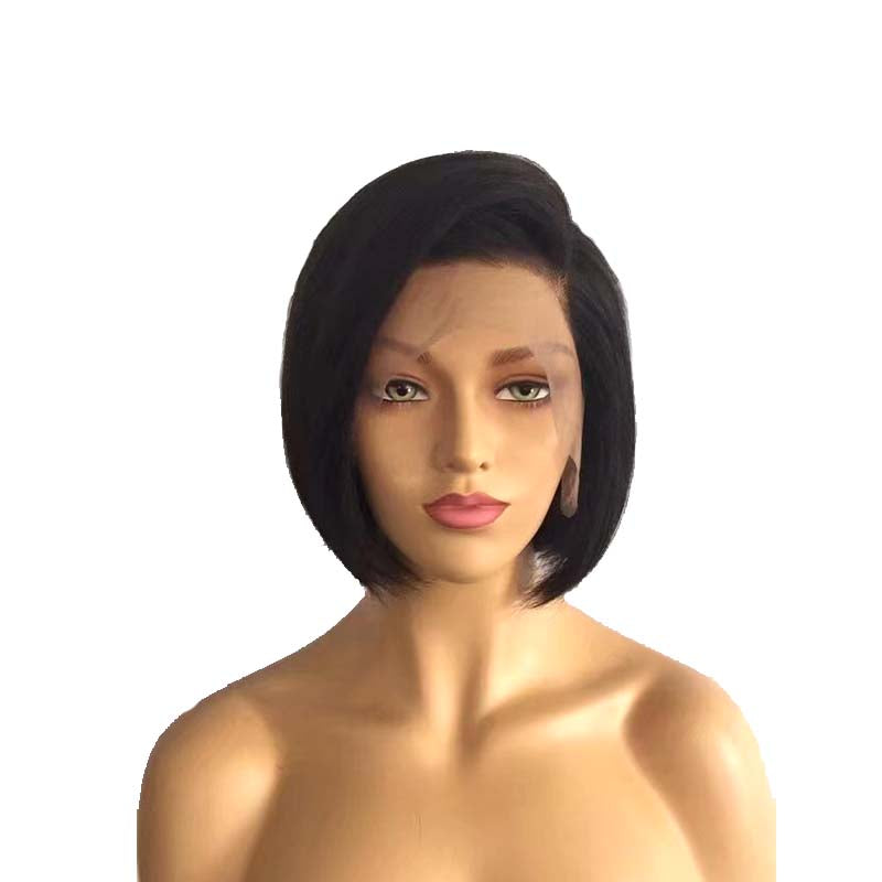 short bob pixie cut brazilian hair wig