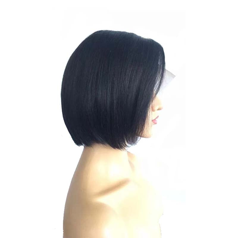 short human hair pixie cut bob wig