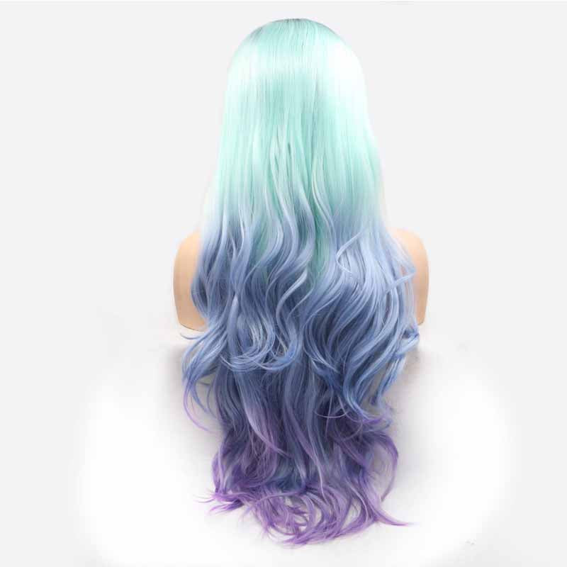 lace front wig synthetic with baby hair