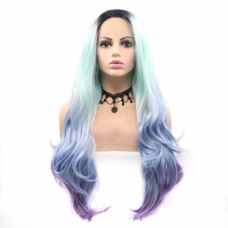 can u straighten synthetic hair wig