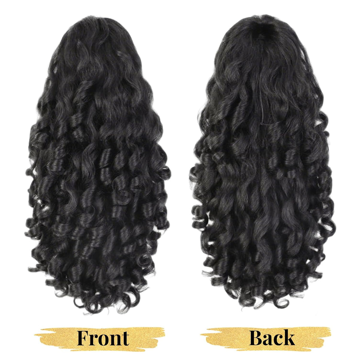 Long Yaki Loose Curl Drawstring Ponytail for Black Women 26''