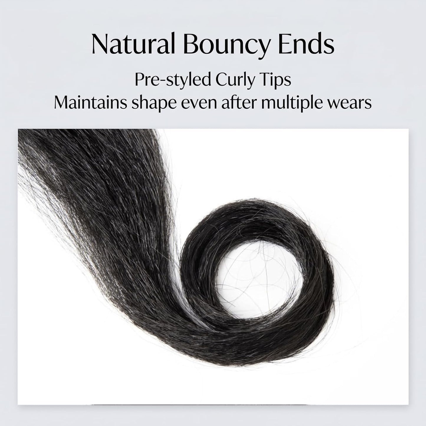 Long Yaki Side Bangs Clip in 2pcs Set Kinky Straight Fringe for Black Women