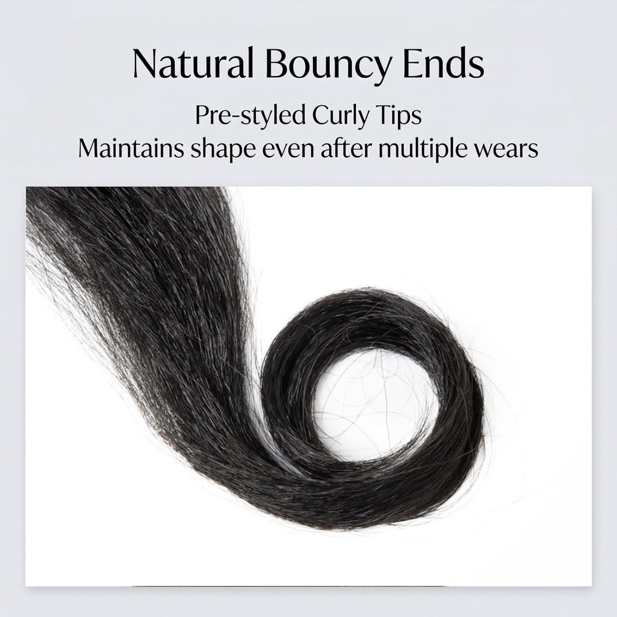 Long Yaki Side Bangs Clip in 2pcs Set Kinky Straight Fringe for Black Women