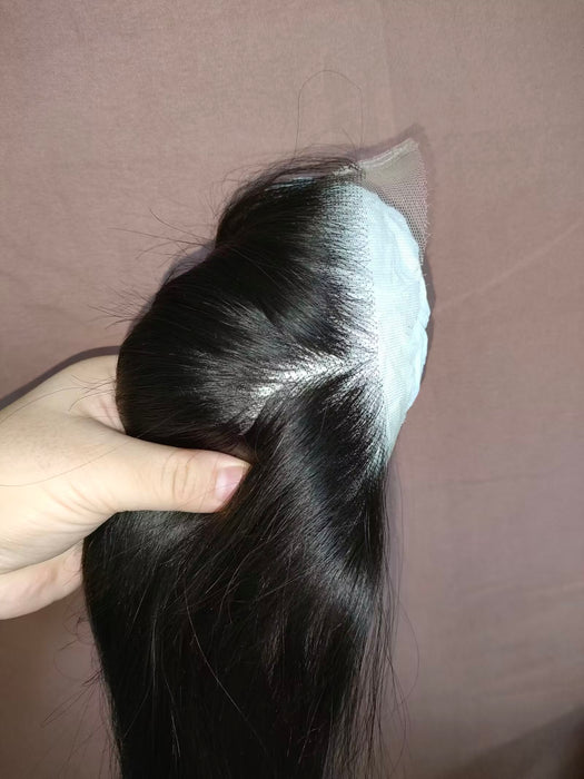 Surprisehair HD 6x6 Lace Closure Straight Human Hair Transparent HD Lace Closure