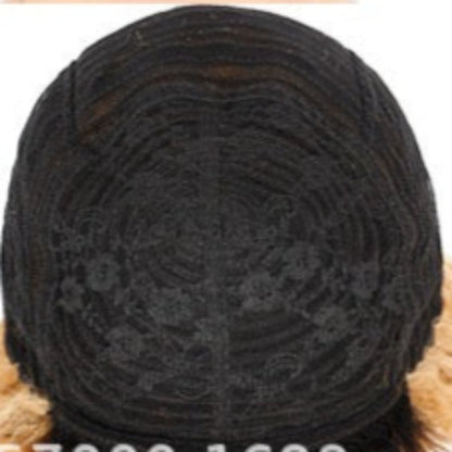 Short Deep Wave Wig Human Hair Honey Brown Wear And Go Curly Bob Wigs