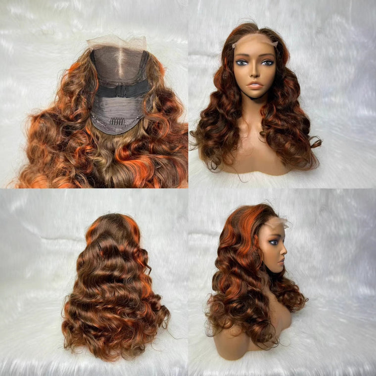 5X5 Lace Wig Loose Wave Wig Double Draw 22inch 300% Density for Black Women