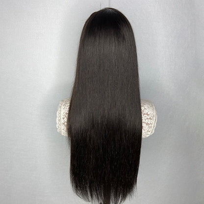 5x5 Lace Closure Wig Human Hair Straight 150% Density for Black Women