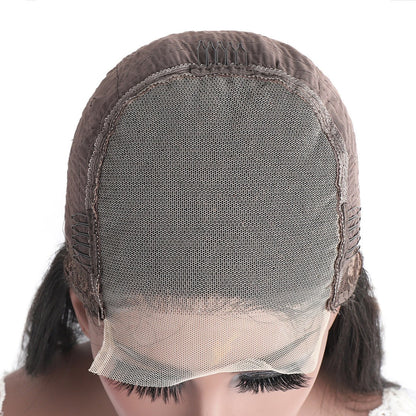 5x5 Lace Closure Wig Human Hair Straight 150% Density for Black Women
