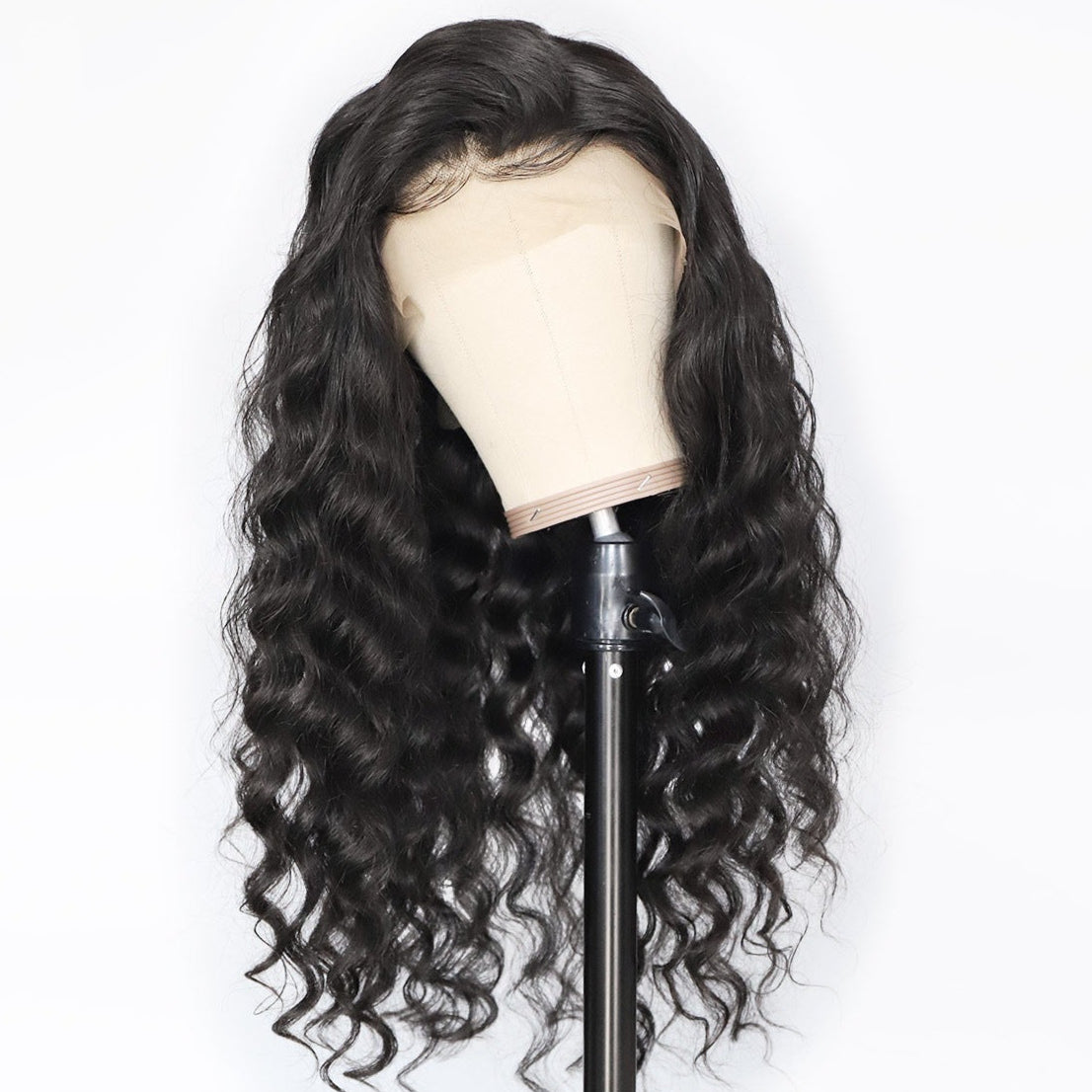 4x4 Lace Closure Wig Loose Deep Wave Human Hair 150% Density for Black Women