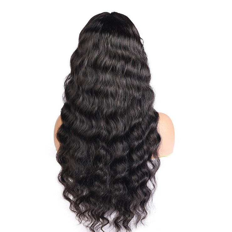 4x4 Lace Closure Wig Loose Deep Wave Human Hair 150% Density for Black Women