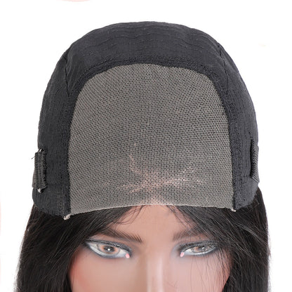 Glueless 4x4 Lace Closure Wig Straight Human Hair 150% Density for Black Women