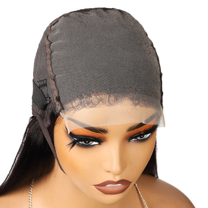 6x6 Lace Closure Wig Human Hair Straight 150% Density for Black Women
