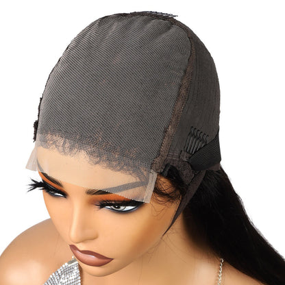 6x6 Lace Closure Wig Human Hair Straight 150% Density for Black Women