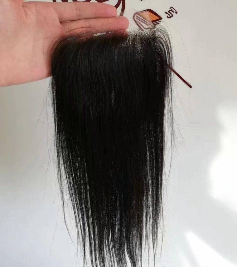 HD Lace Closure 4x4 Closure Brazilian Straight Human Hair Free Part