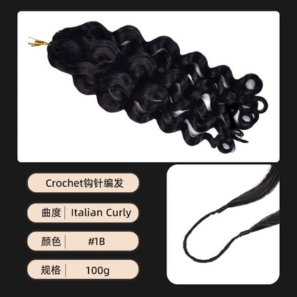 human crochet hair extension Pre-Separated Crochet Hair Reusable Micro Twists