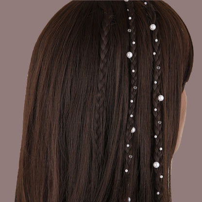 Tassel Hair Chain Pearl Headwear Hair Jewelry Wedding Hair Accessories for Women