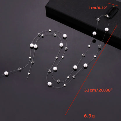 Tassel Hair Chain Pearl Headwear Hair Jewelry Wedding Hair Accessories for Women